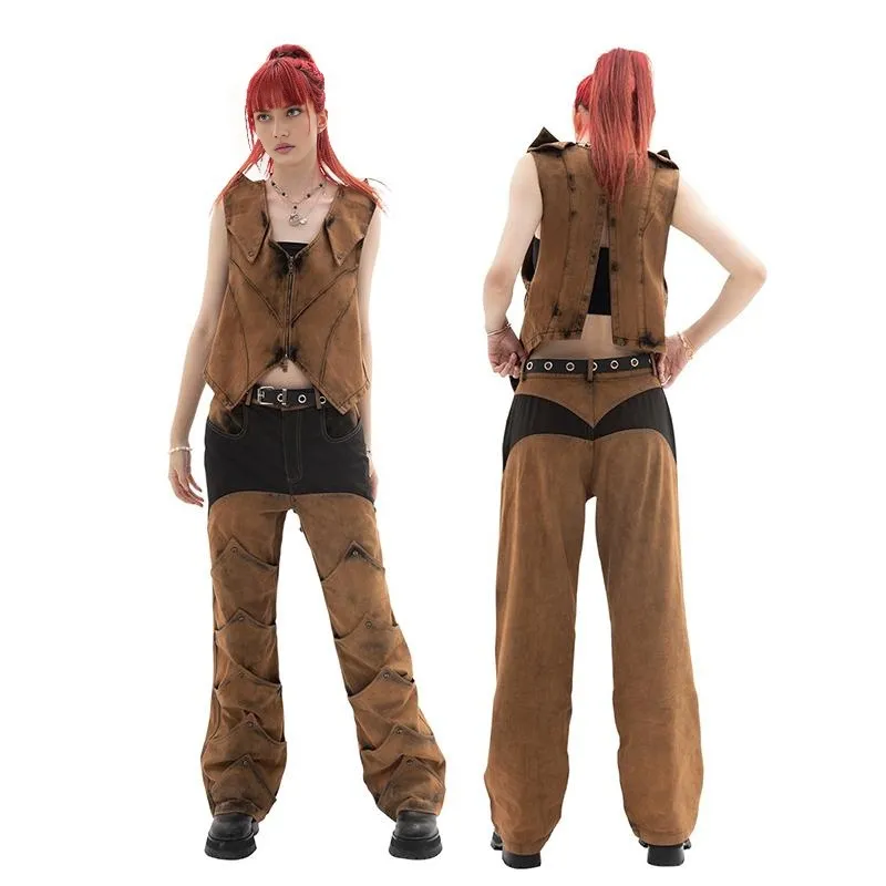DND4DES Jeans Unisex Umber-5