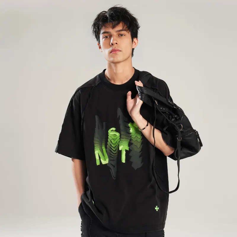 NSTNEW START T Shirt Unisex Black-3