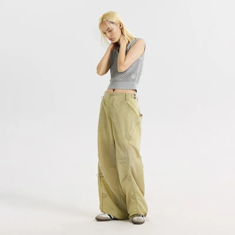CONP Casual Pants Unisex Green Khaki-2