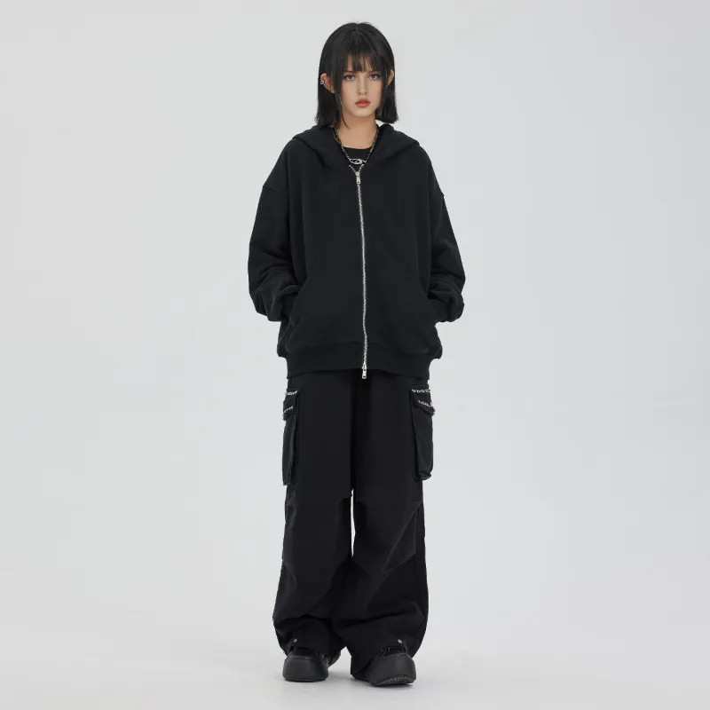XINYINSU Sweatshirt Unisex Black-7