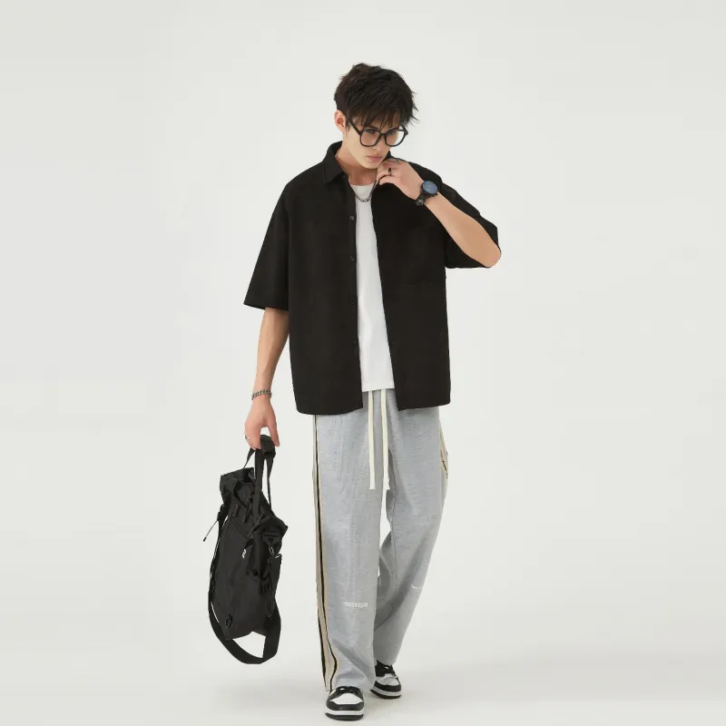 HOZZS x WULIAOYUAN Casual Pants Unisex-17