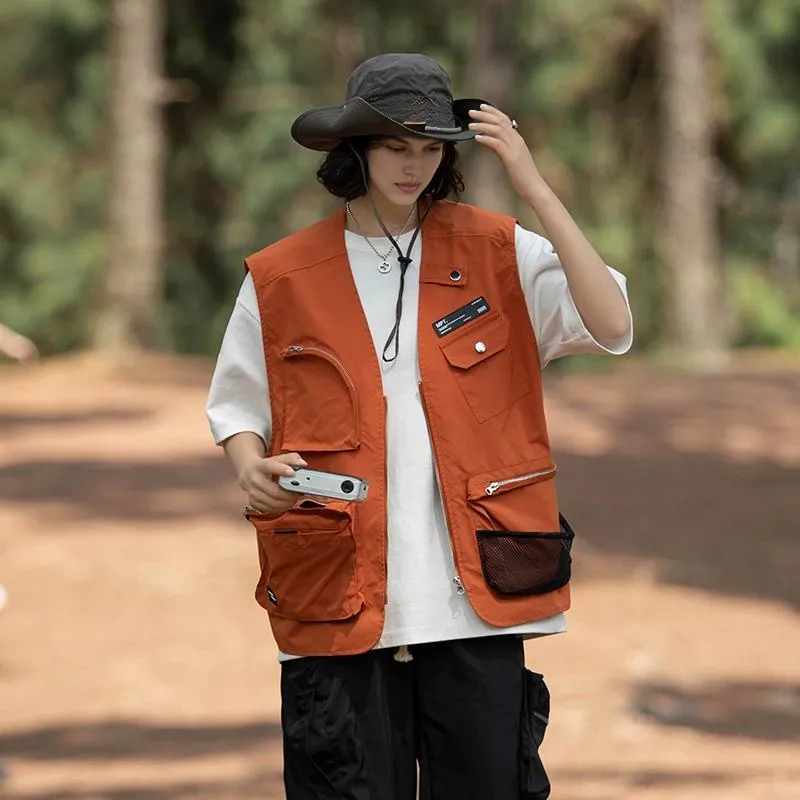MEIPIN TANG Vests Unisex-2