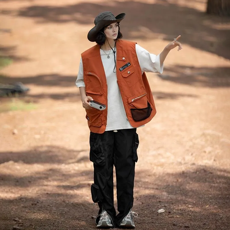 MEIPIN TANG Vests Unisex-4