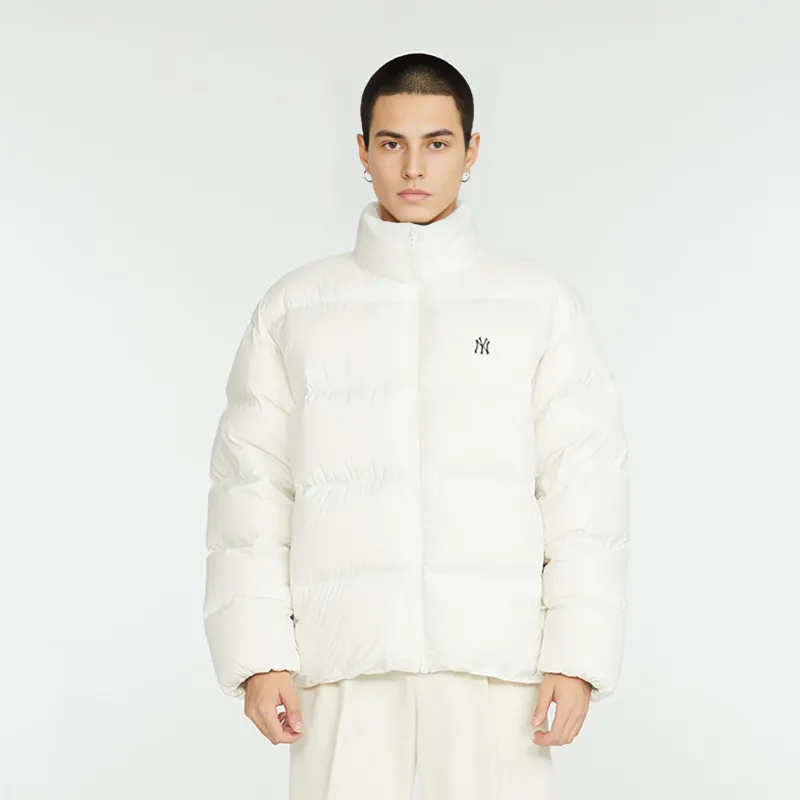 MLB Down Jackets Unisex Cream-5