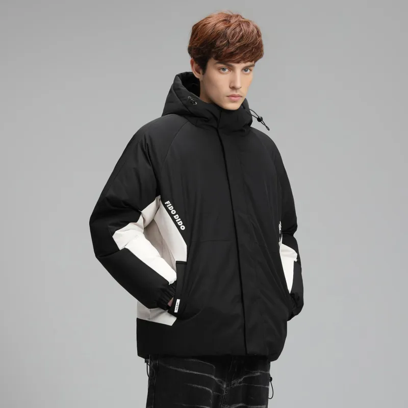 FIDO DIDO Puffer Jackets Unisex-6