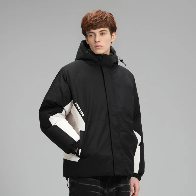 FIDO DIDO Puffer Jackets Unisex-4