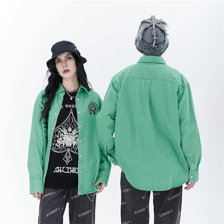 ED HARDY X Shirts Unisex Green-5