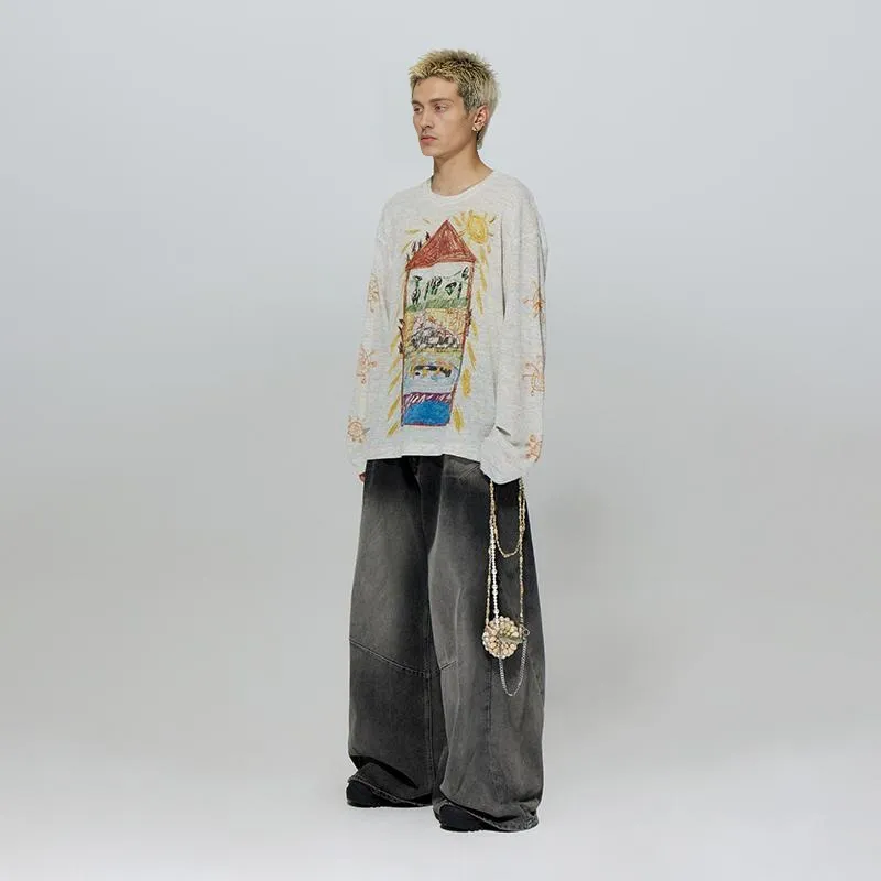 CONP T Shirts Unisex Colorful Gray-3