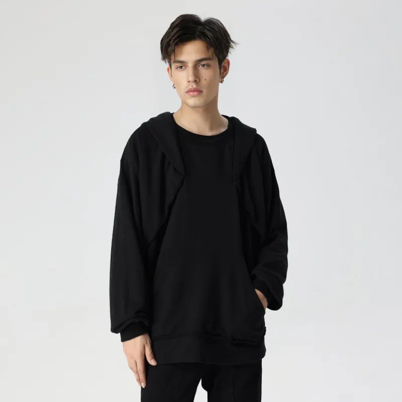 XINYINSU Sweatshirts Unisex Black-3