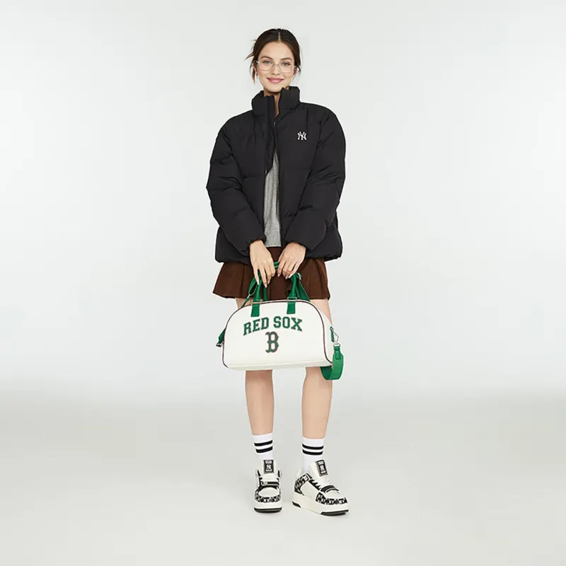 MLB FW23 Down Jacket Cropped Unisex Black-2