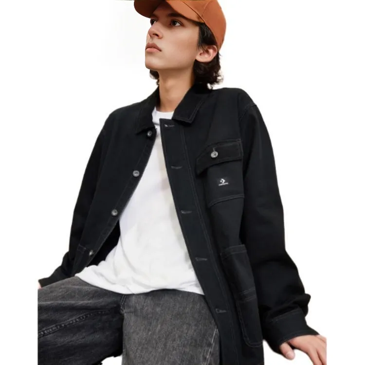 Converse Jackets Coats Unisex Black-2