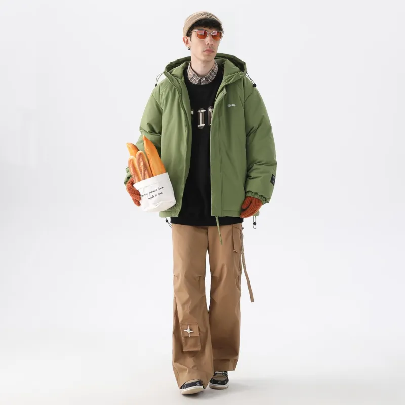 FIDO DIDO Puffer Jackets Unisex-23