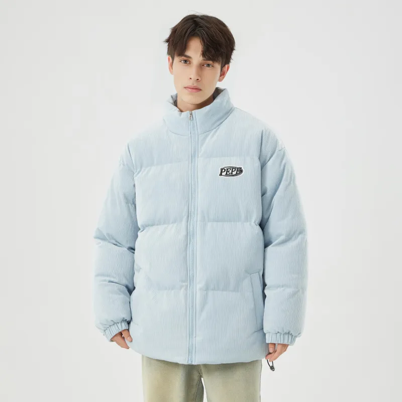 Pepe The Frog Puffer Jacket Coat Unisex-4