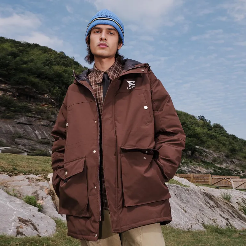 R.super Down Jackets Unisex-18