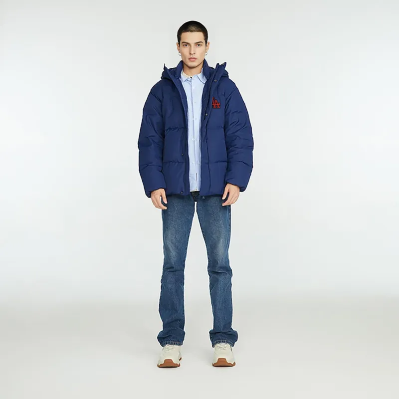 MLB Down Jackets Unisex Navy Blue-4