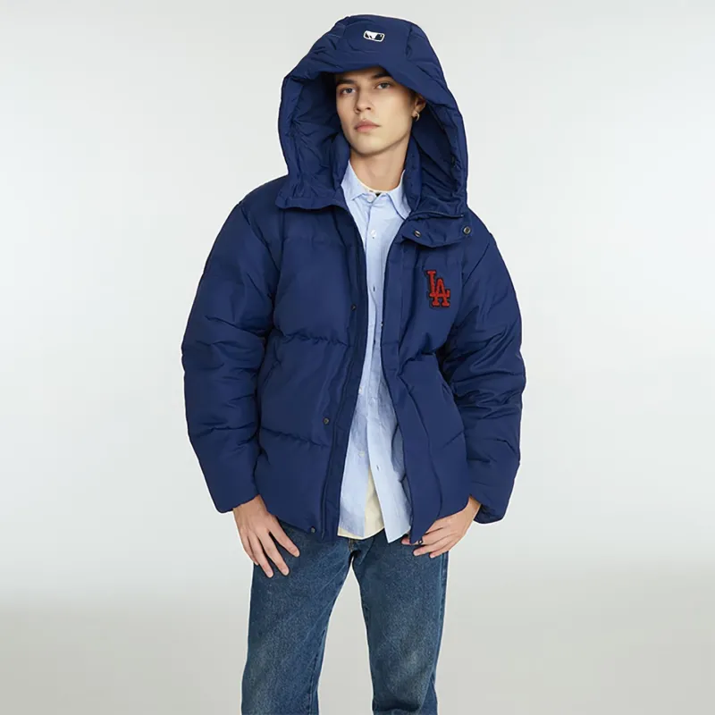 MLB Down Jackets Unisex Navy Blue-6