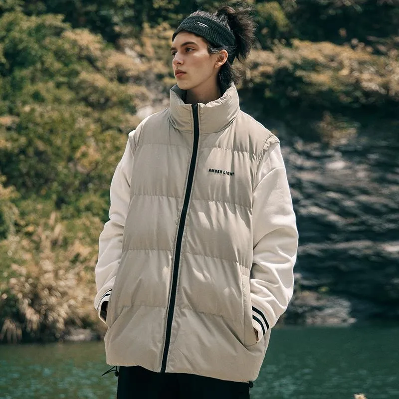 AMBER LIGHT Puffer Jackets Unisex-11