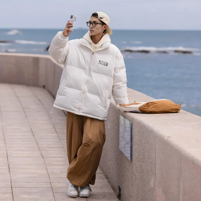 Pepe The Frog Puffer Jacket Unisex-14