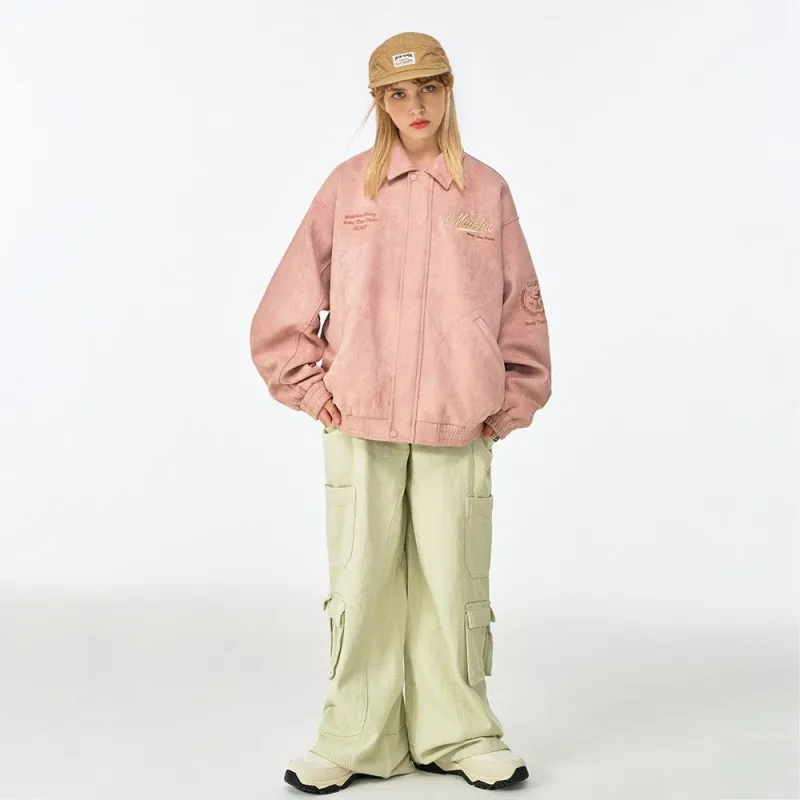 MATCHA STORY Velvet feel Coat Unisex-16