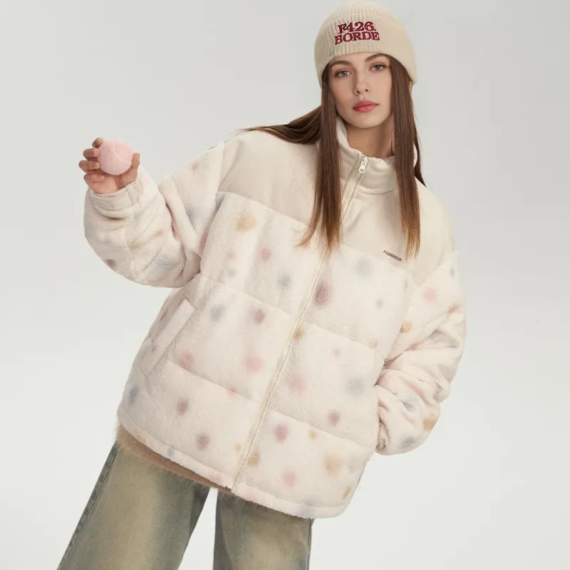 F426 Puffer Jacket Unisex Beige-2