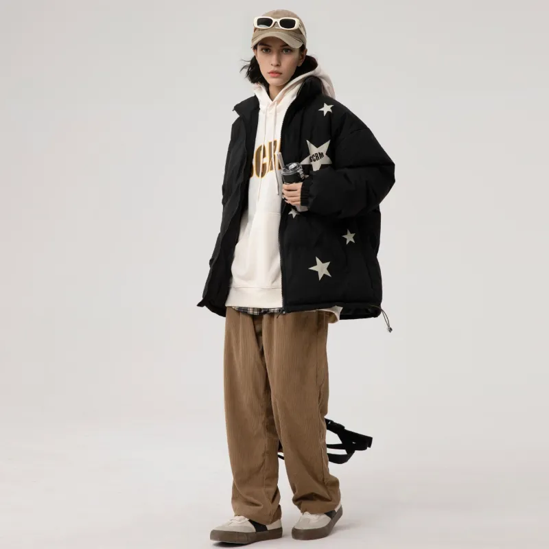 SCRM Puffer Jackets Unisex-4