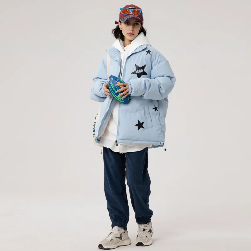 SCRM Puffer Jackets Unisex-18