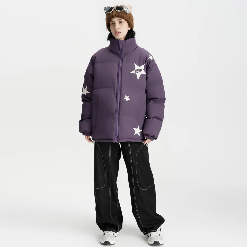 SCRM Puffer Jackets Unisex-45