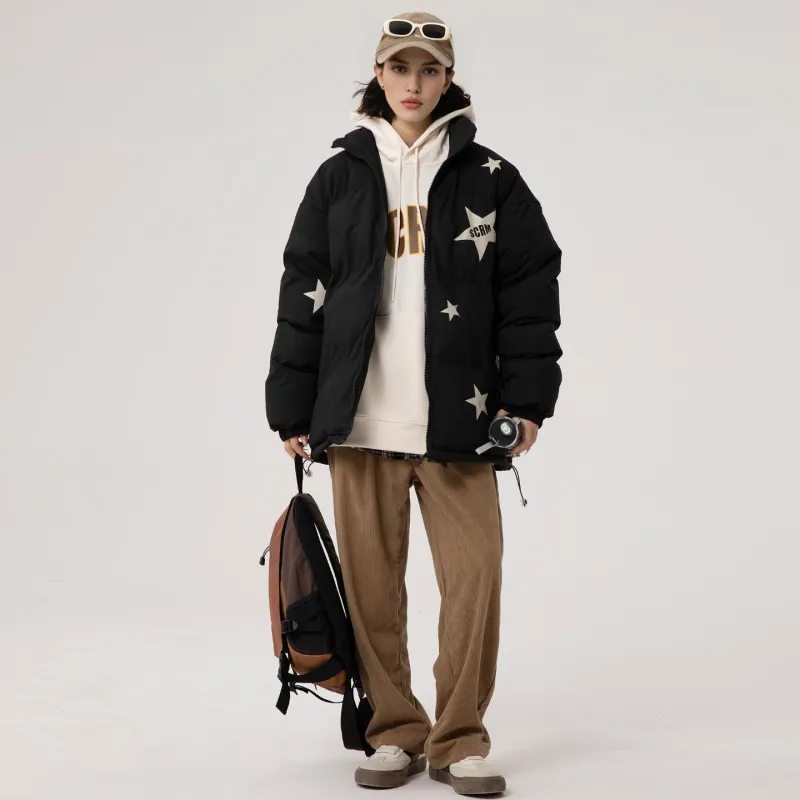 SCRM Puffer Jackets Unisex-2