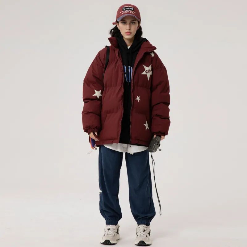SCRM Puffer Jackets Unisex-11