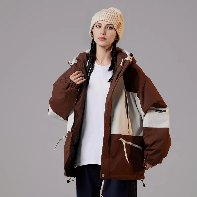 Cost Per Kilo Puffer Jacket Unisex Light Khaki-8