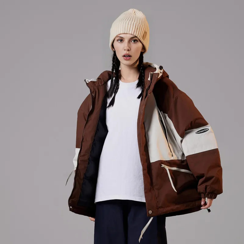 Cost Per Kilo Puffer Jacket Unisex Light Khaki-7