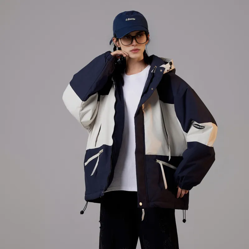 Cost Per Kilo Puffer Jacket Unisex Light Khaki-15