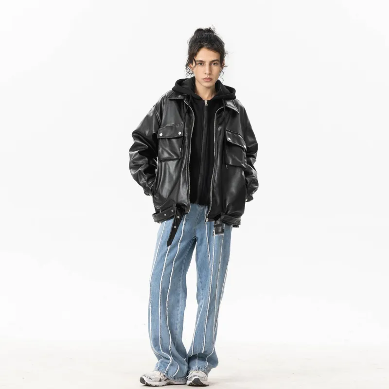 LA'T.WEEKEND Jackets Coats Unisex-23
