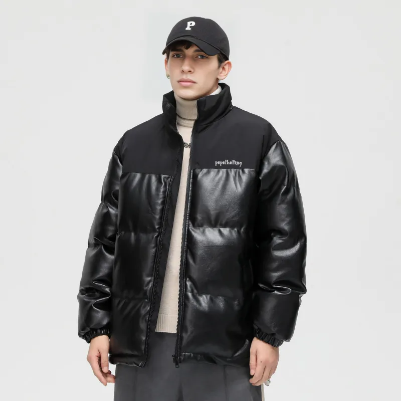Pepe The Frog Puffer Jacket Unisex-2