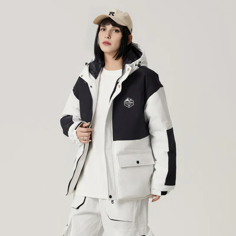 RAP PANDA Puffer Jackets Unisex-4