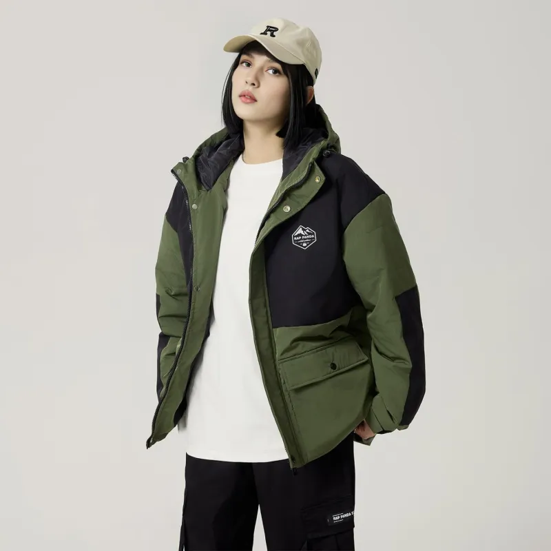 RAP PANDA Puffer Jackets Unisex-9