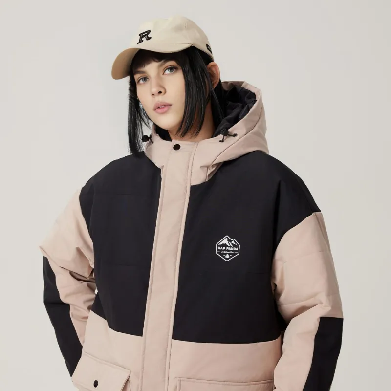 RAP PANDA Puffer Jackets Unisex-13