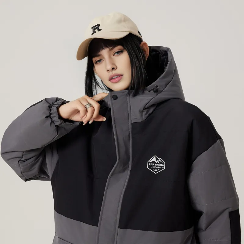 RAP PANDA Puffer Jackets Unisex-18