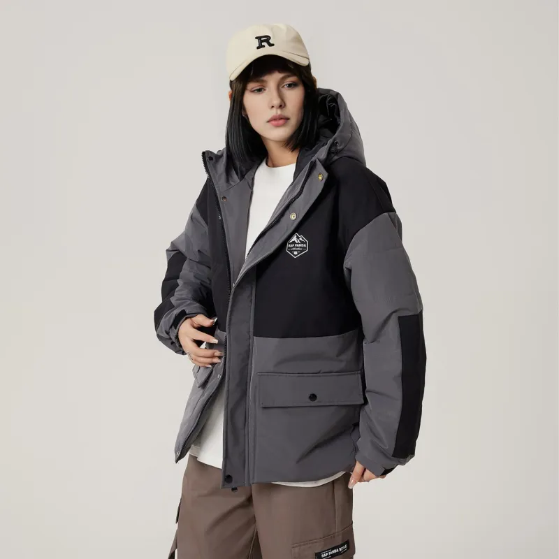 RAP PANDA Puffer Jackets Unisex-19