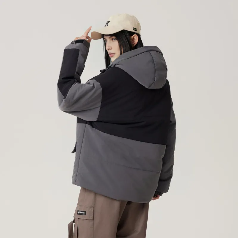 RAP PANDA Puffer Jackets Unisex-17