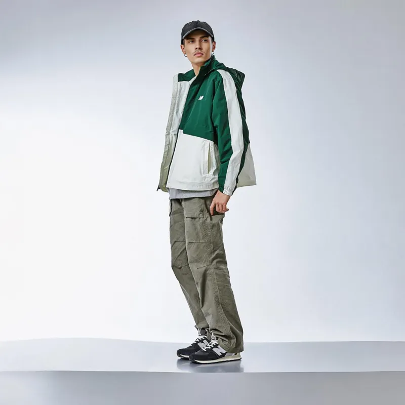 New Balance NB 413 Jackets Coats Spring And Fall Season Unisex Green-5