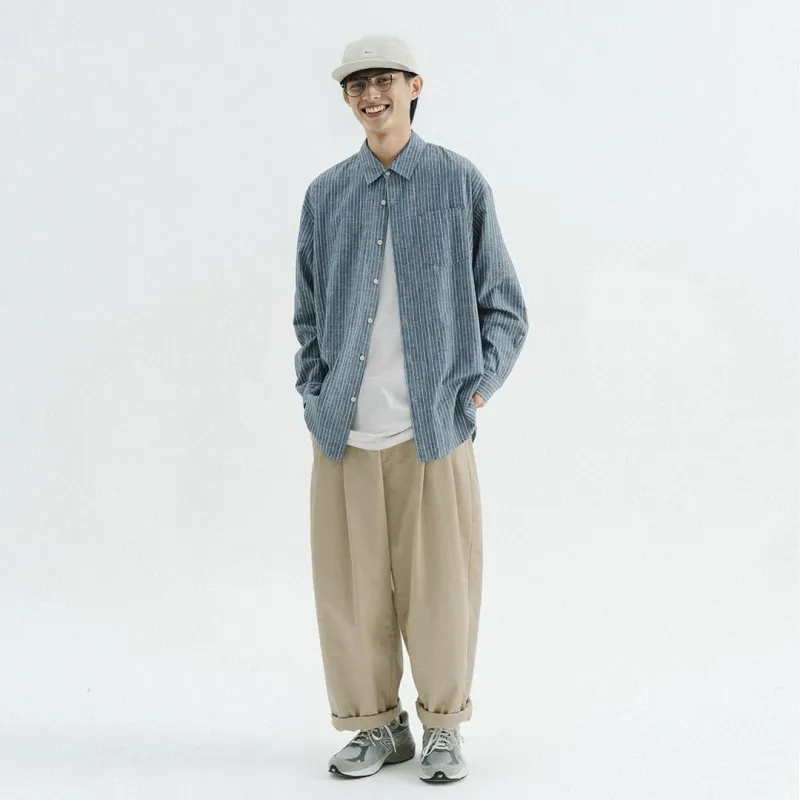 NOTHOMME BLUE Casual Pants Unisex-15