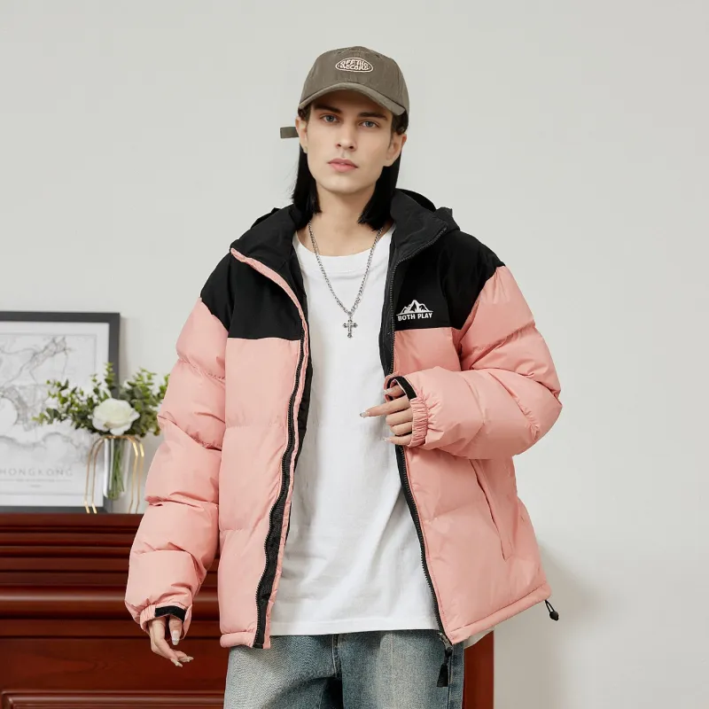 BOTH PLAY Puffer Jackets Unisex-19