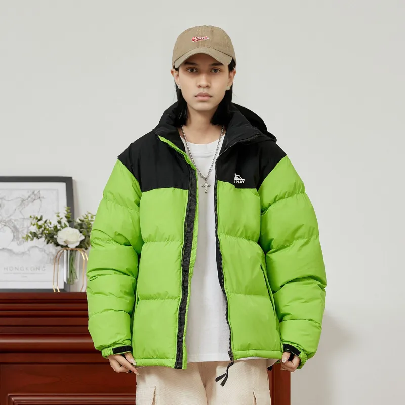 BOTH PLAY Puffer Jackets Unisex-28