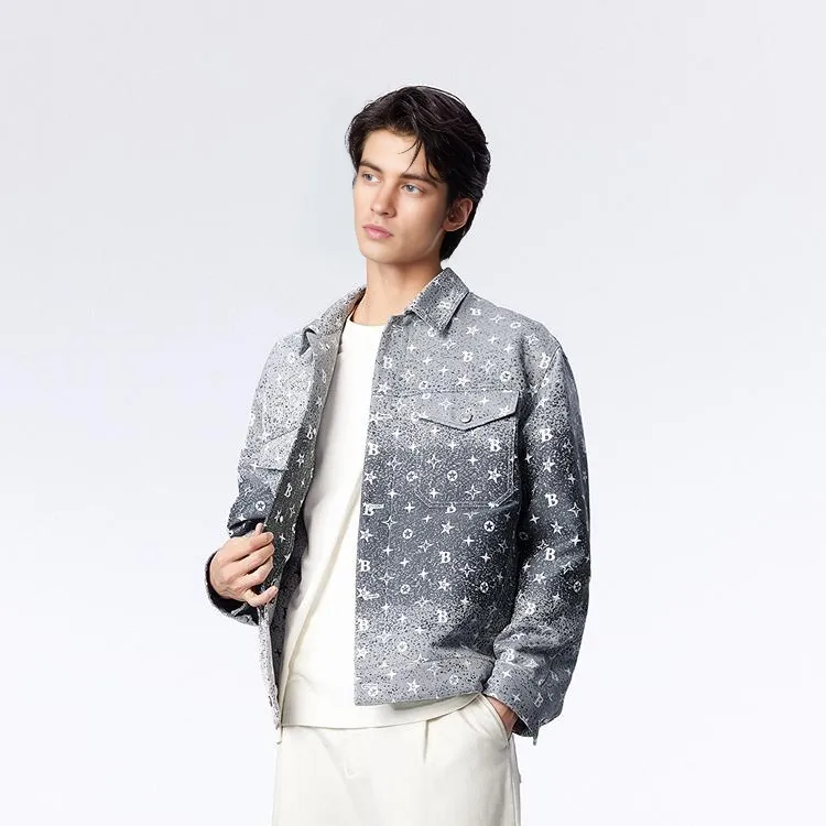 PEACEBIRD MEN Jackets Men White Loose Fit-3