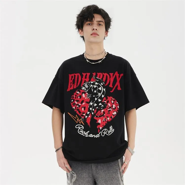 ED HARDY X T Shirts Unisex-2