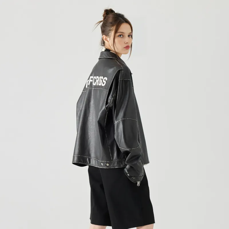 GOLFCROSS Leather Jackets Unisex-4