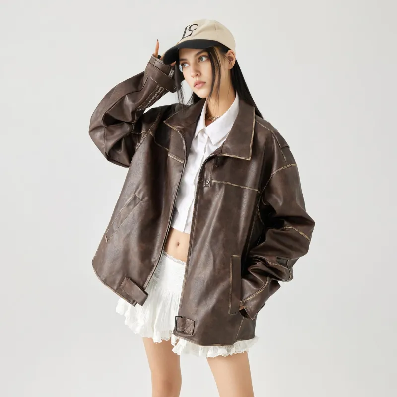 GOLFCROSS Leather Jackets Unisex-11