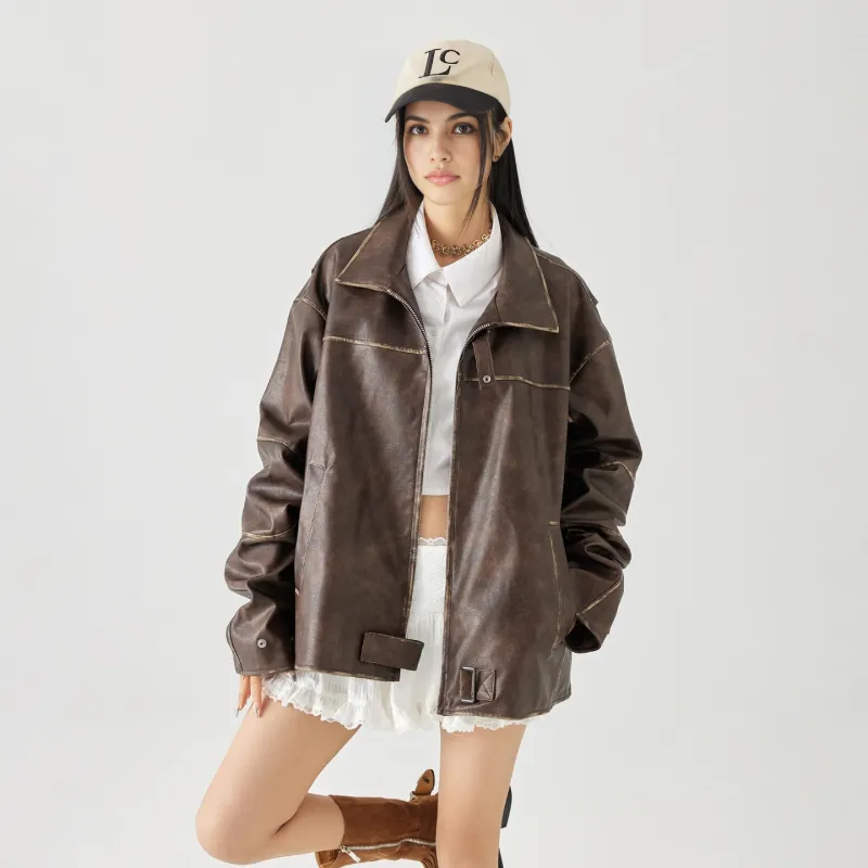 GOLFCROSS Leather Jackets Unisex-12