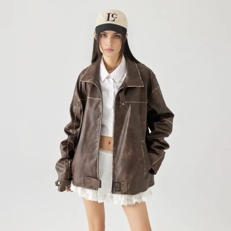 GOLFCROSS Leather Jackets Unisex-13